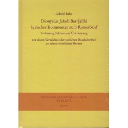 Dionysius Jakob Bar Salibi, Syrischer Kommentar zum Romerbrief