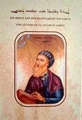 Die briefe des Heiligen Jakob von Sarug